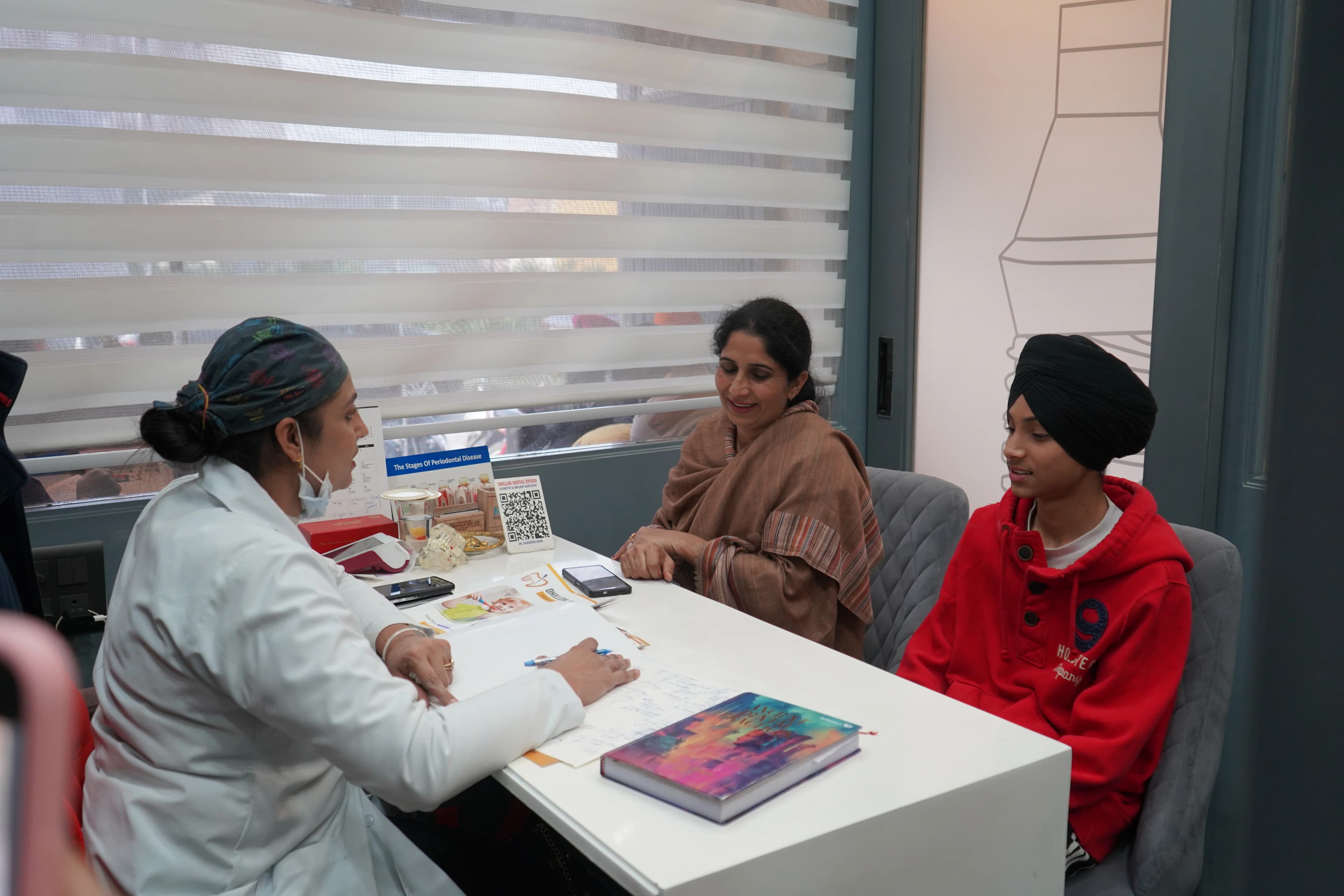 Consultation at Dhillon Dental Studio